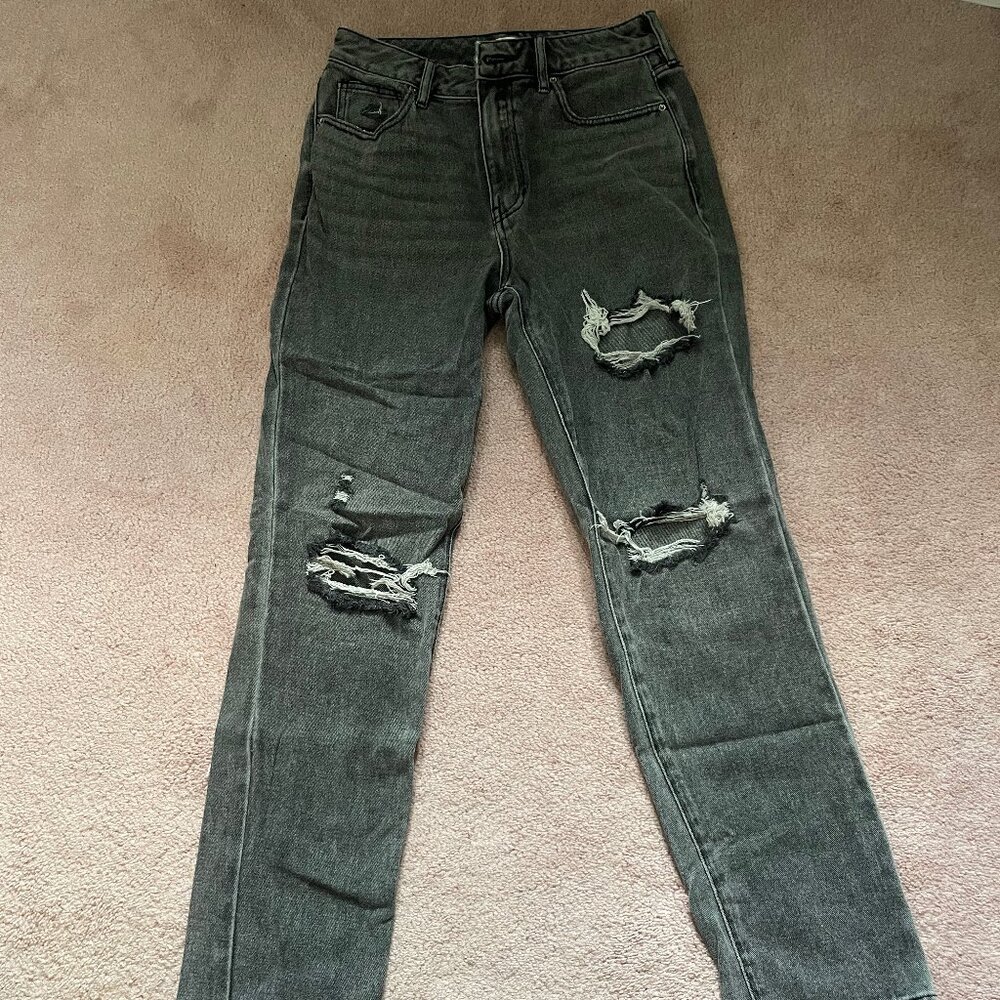 Black PacSun Mom Jeans, Size 26